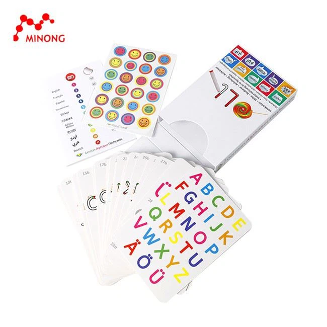 Children learning vocabulary cards Made in China